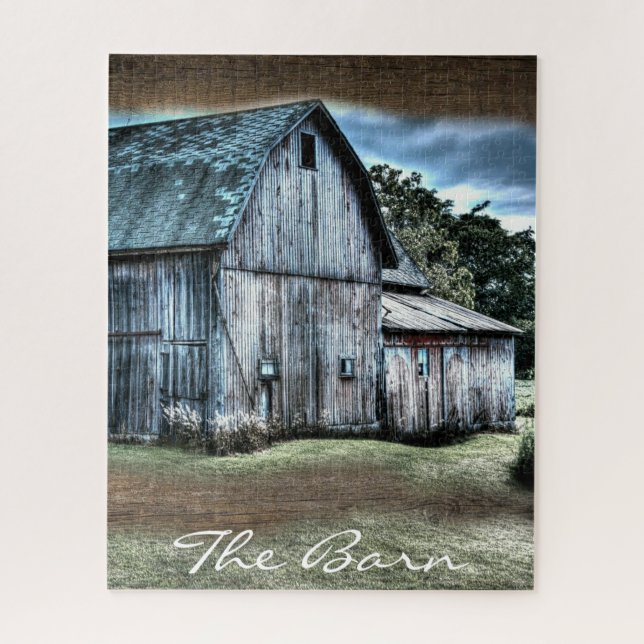 Quebra-cabeça Rustic Barn (Vertical)