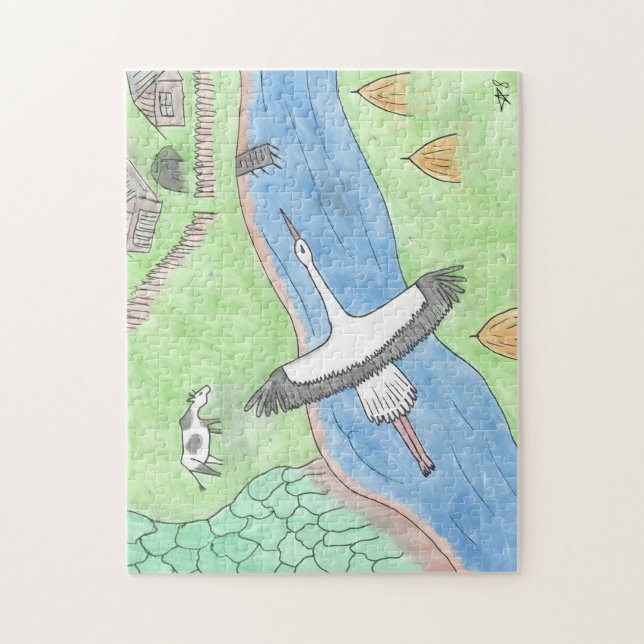 Quebra-cabeça "Rustic motifs" (Vertical)