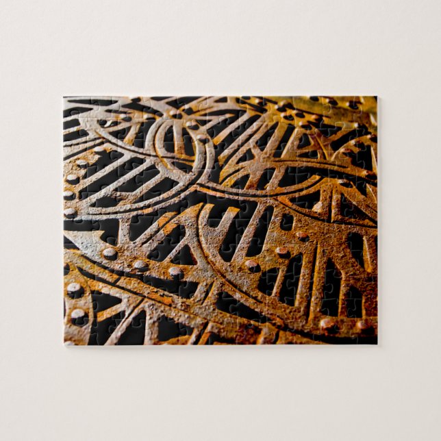 Quebra-cabeça Rusty Grate (Horizontal)