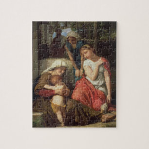 Quebra-cabeça Ruth e Naomi, 1859 (óleo em canvas)