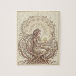 Quebra-cabeça Sacerdotisa da Terra