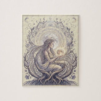Quebra-cabeça Sacerdotisa Lunar Deusa