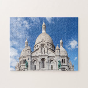 Quebra-cabeça Sacre Coeur em Montmartre hill - Paris, França