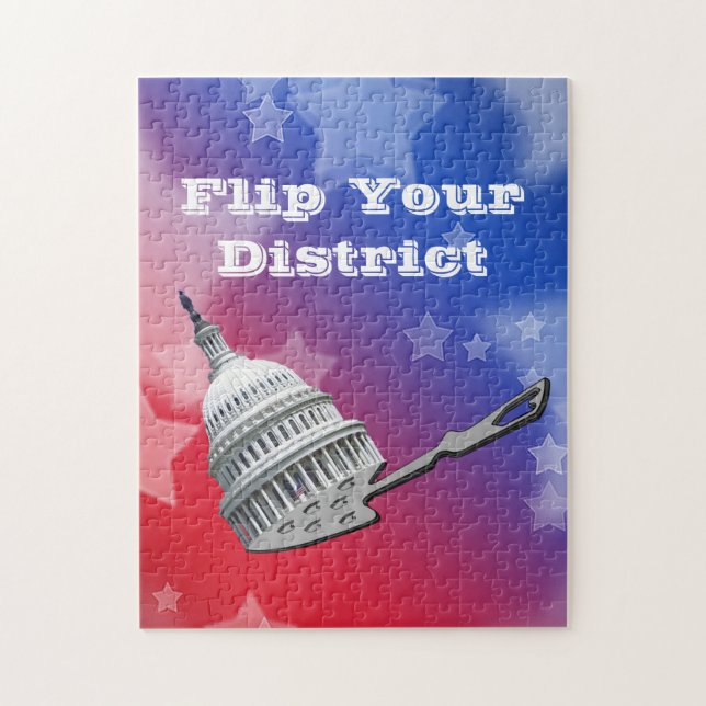 Quebra-cabeça Sacudir Do Voto Do Seu Distrito 2026 (Vertical)