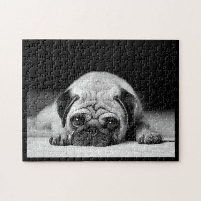Quebra-cabeça Sad Pug (Horizontal)