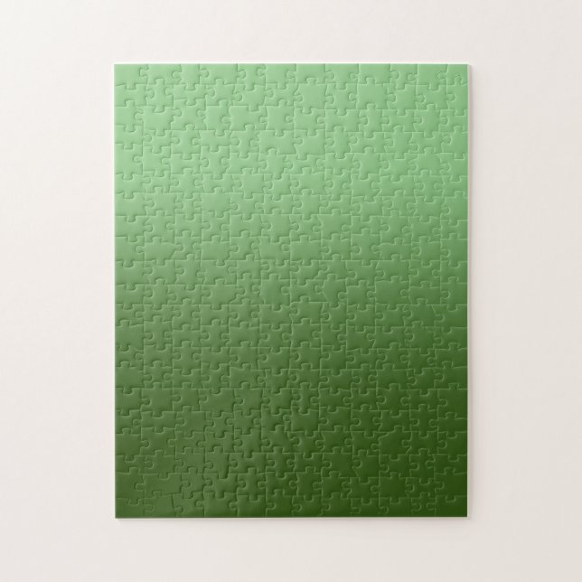 Quebra-cabeça Sage e Verde Floresta Monotono Ombre (Vertical)