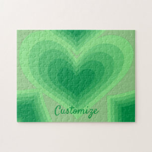 Quebra-cabeça Sage Green Heart Thunder_Cove