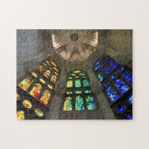 Quebra-cabeça Sagrada Familia. Interior