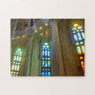 Quebra-cabeça Sagrada Familia. Interior