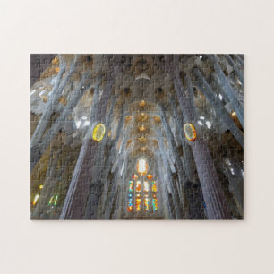 Quebra-cabeça Sagrada Familia. Interior