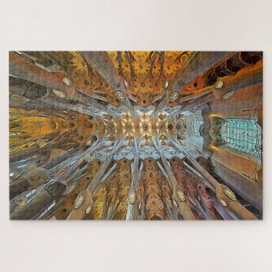 Quebra-cabeça Sagrada Família. Interior. Ver 31.