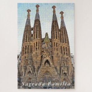 Quebra-cabeça Sagrada Família. Ver 3.