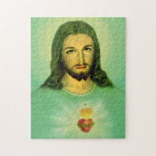 Quebra-cabeça Sagrado Coração de Jesus - Sagrado C