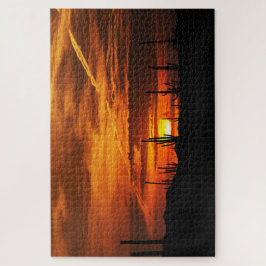 Quebra-cabeça Saguaros Cênicos ao pôr do sol