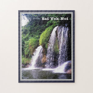 Quebra-cabeça Sai Yok Noi - Waterfall - Tailândia -