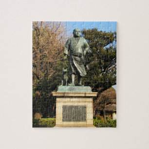 Quebra-cabeça Saigo Takamori (O Último Samurai) & Estátua De Cac