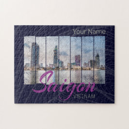 Quebra-cabeça Saigon (Ho-Chi-Minh-Stadt) HCMC Vietnam Souvenir
