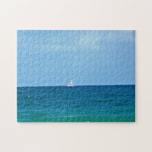 Quebra-cabeça Sailboat, Fort Lauderdale, Flórida (Horizontal)