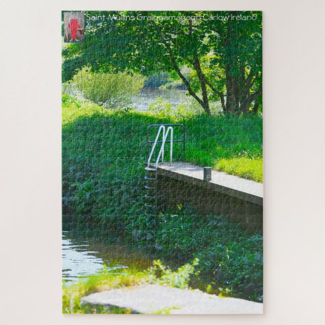 Quebra-cabeça Saint Mullins Graignamanagh Carlow Irlanda Jigsaw  (Vertical)