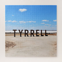 Sal e Céu no Lago Tyrrell Austrália