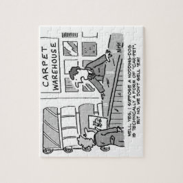 Quebra-cabeça Sala de Tapete não vende cachorros