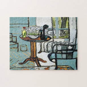 Quebra-cabeça Sala Verde, com o Estilo de Matisse do telefone