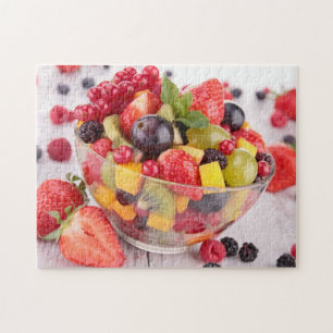 Quebra-cabeça Salada de fruta fresca