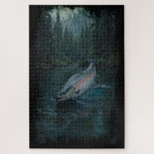 Salmão Steelhead Canadense