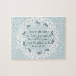 Quebra-cabeça Salmo Cristão Inspiracional 118:24