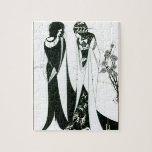 Quebra-cabeça Salome com sua mãe, Herodias, 1894 (litho) (b