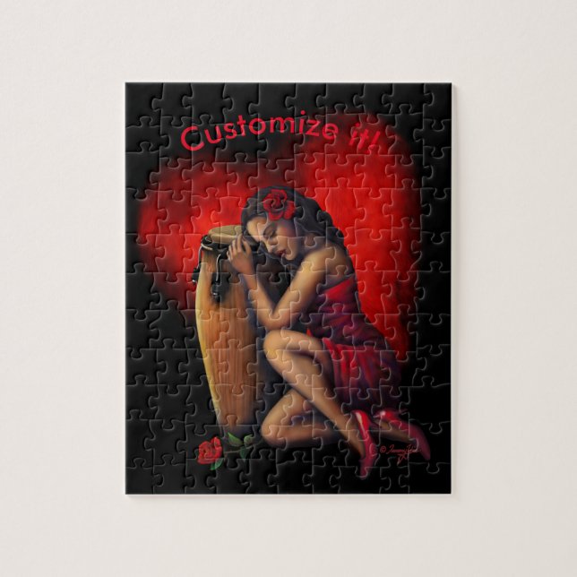 Quebra-cabeça Salsa Caliente (Vertical)