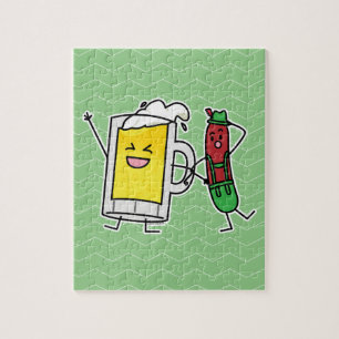 Quebra-cabeça Salsicha de cerveja Octoberfest Oktoberfest