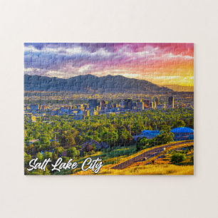 Quebra-cabeça Salt Lake City, Utah, EUA