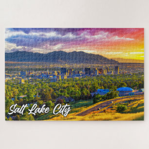 Quebra-cabeça Salt Lake City, Utah, EUA