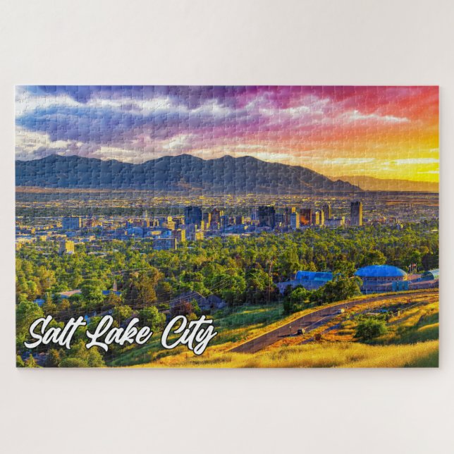 Quebra-cabeça Salt Lake City, Utah, EUA (Horizontal)