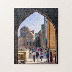 Quebra-cabeça Samarkand, Uzbequistão - Necrópole de Shah-i-Zin