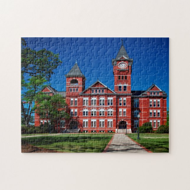 Quebra-cabeça Samford Hall Universidade Alabama. (Horizontal)