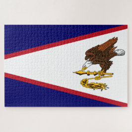 Quebra-cabeça Samoa americana Flag