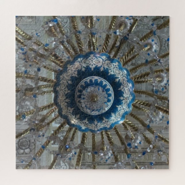 Quebra-cabeça san agustin chandelier blue (Horizontal)