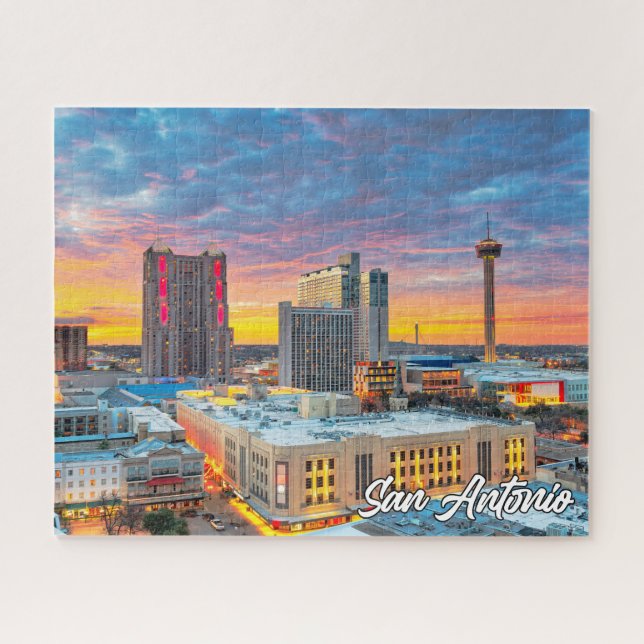 Quebra-cabeça San Antonio, Texas, Estados Unidos (Horizontal)