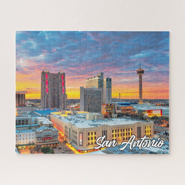 Quebra-cabeça San Antonio, Texas, Estados Unidos (Horizontal)