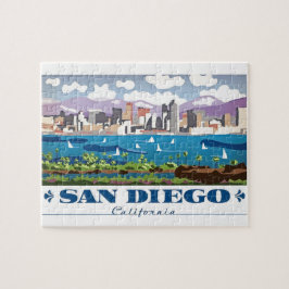 Quebra-cabeça San Diego Skyline
