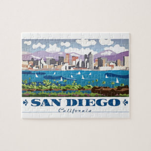 Quebra-cabeça San Diego Skyline