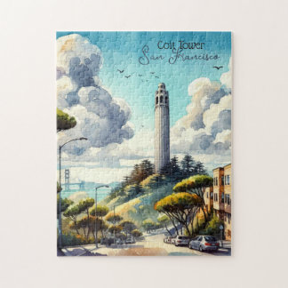 Quebra-cabeça San Francisco Landmark Souvenir