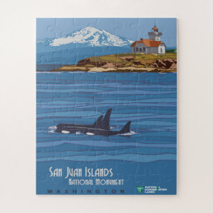 Quebra-cabeça San Juan Islands National Monument Poster