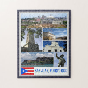 Quebra-cabeça San Juan - Mosaico - Porto Rico -