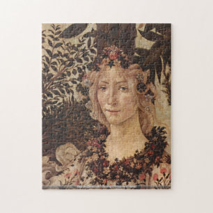 Quebra-cabeça Sandro Botticelli - detalhe do primavera
