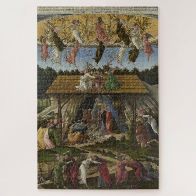 Quebra-cabeça Sandro Botticelli - Natividade Mística (Vertical)