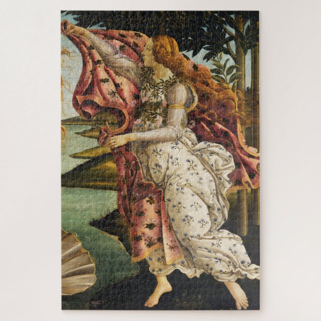 Quebra-cabeça Sandro Botticelli O Nascimento de Vênus Hora da Pr (Vertical)