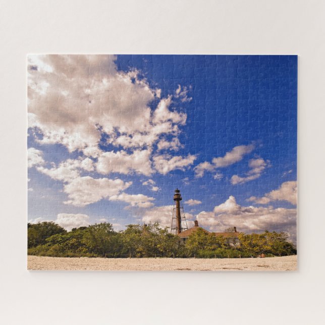 Quebra-cabeça Sanibel Island Blue Skies - 16x20 - 520 pcs. (Horizontal)